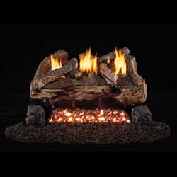 Evening Fyre Split Logs Vent Free (logs only)  - Peterson Real Fyre